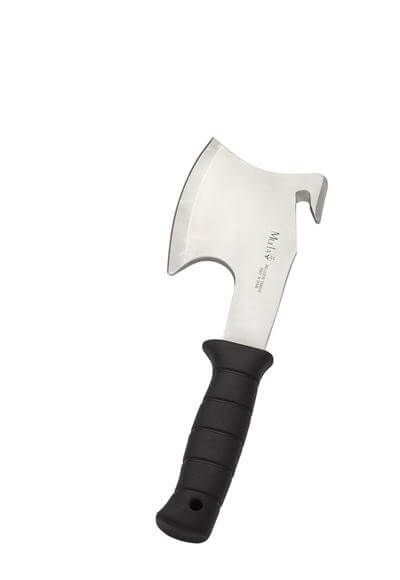 Muela caça machado com cabo de borracha injetada