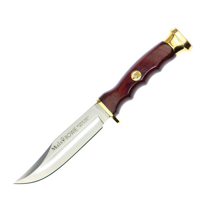 Faca de caça Muela Bowie com cabo stamina e lâmina de 10 cm BWF-1...