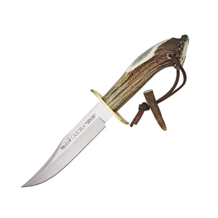 Muela CAZ-16 Jagdmesser mit Hirschgeweihgriff und 16 cm Klinge