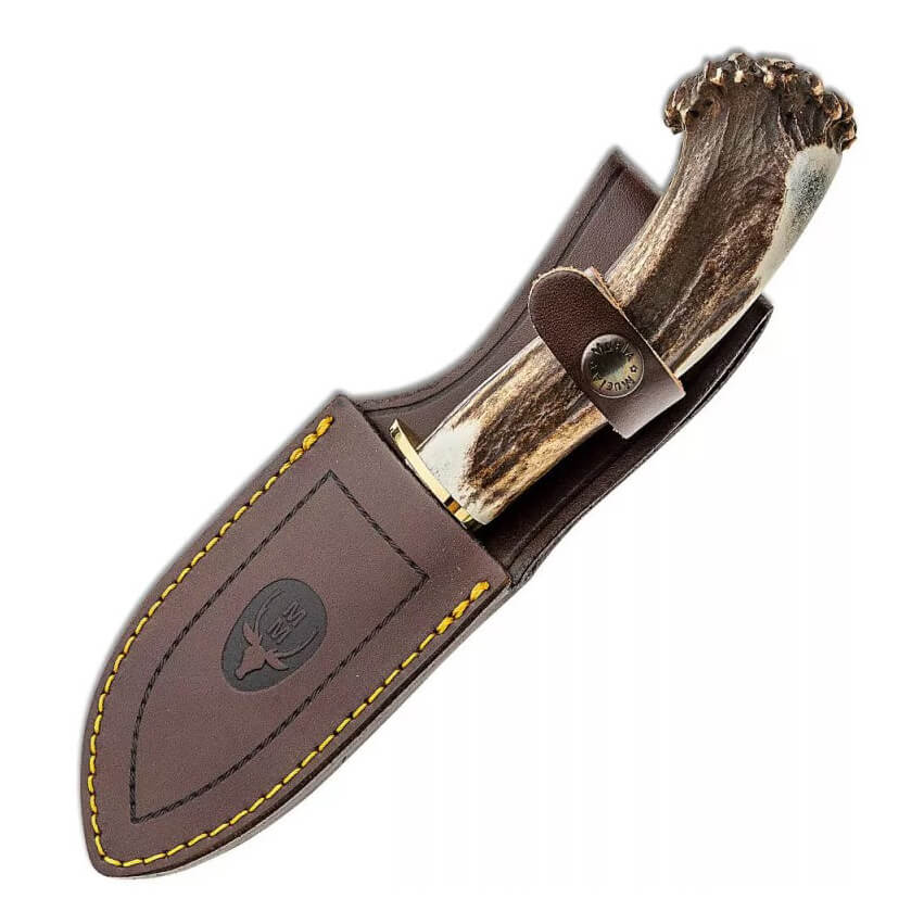 Muela Viper-11S Jagdmesser mit Hirschgeweihgriff und 11 cm Klinge