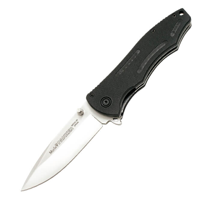 Taktisches Messer mit Griff aus PBT-Polymer mit 10 cm langer Klin...