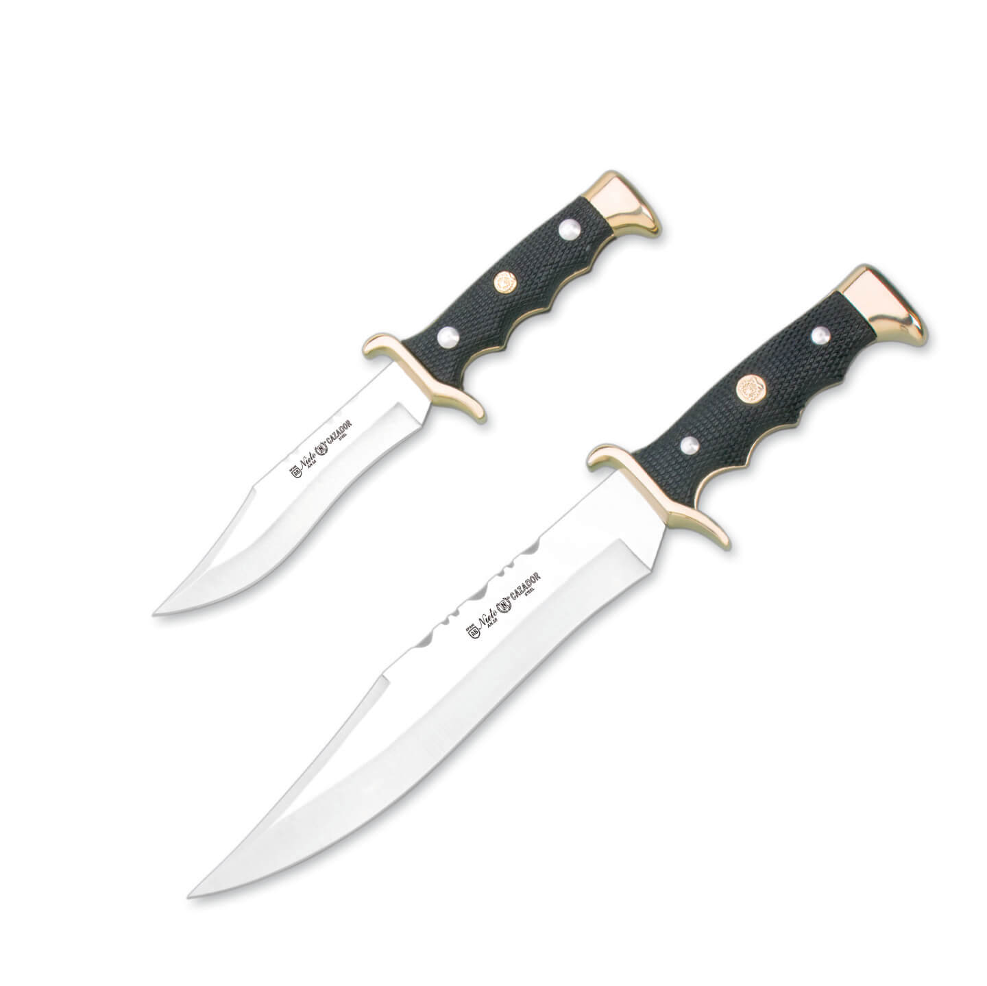 Canguro con due coltelli Nieto Bowie Gran Cazador con lama da 23 ...