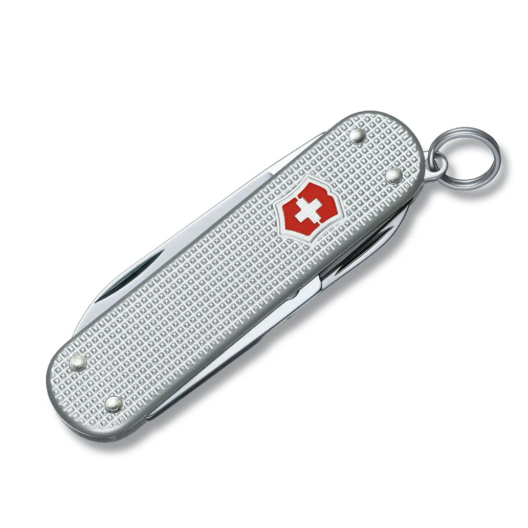 Klassisches SD Alox Victorinox graues Mehrzweckmesser