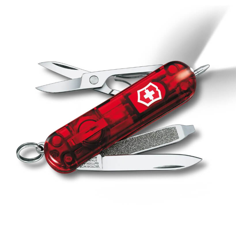 Couteau suisse Victorinox Signature Lite Dark Red avec 7 fonction...