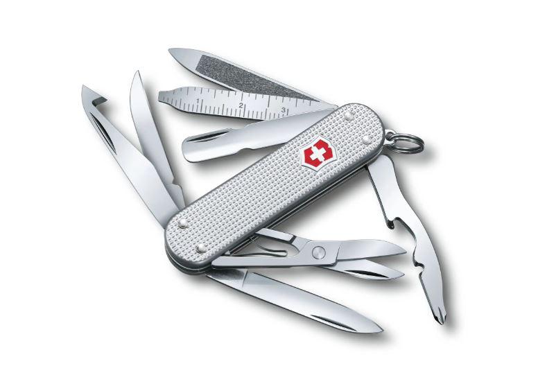 Couteau multifonction Victorinox Mini Champ Alox avec 15 fonction...