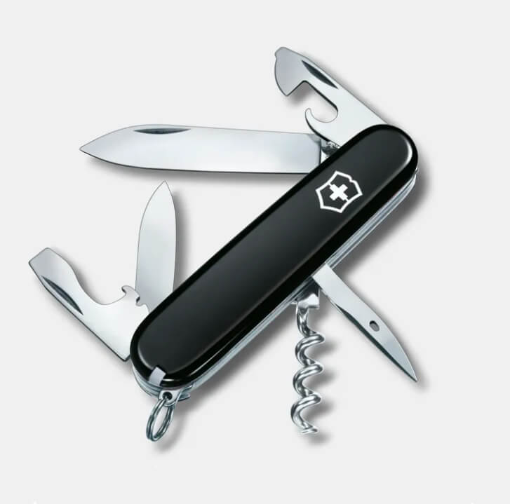 Couteau suisse Victorinox Spartan Black avec 12 fonctions