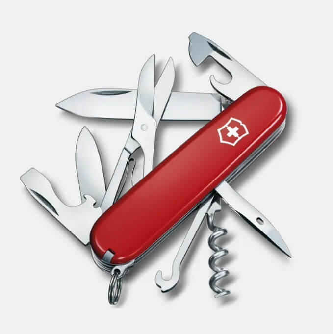 Couteau suisse Victorinox Climber rouge avec 14 fonctions