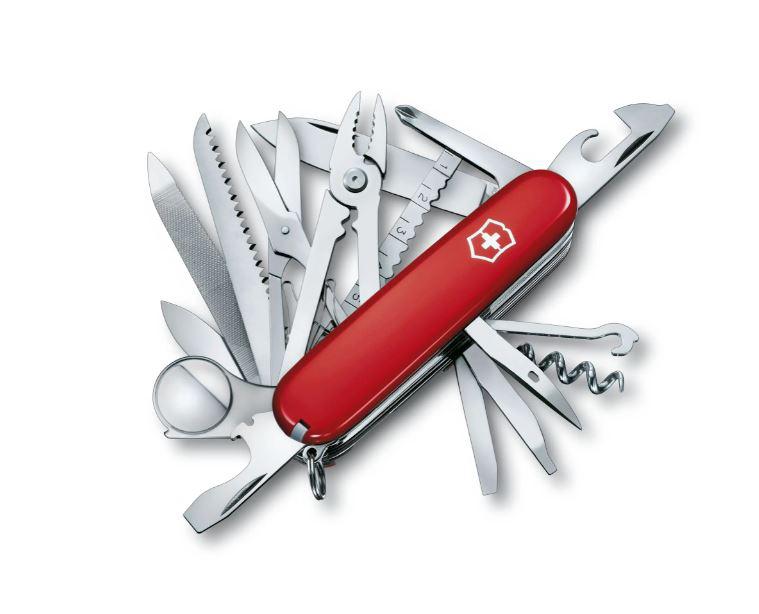 Rotes Victorinox Swiss Champ Taschenmesser