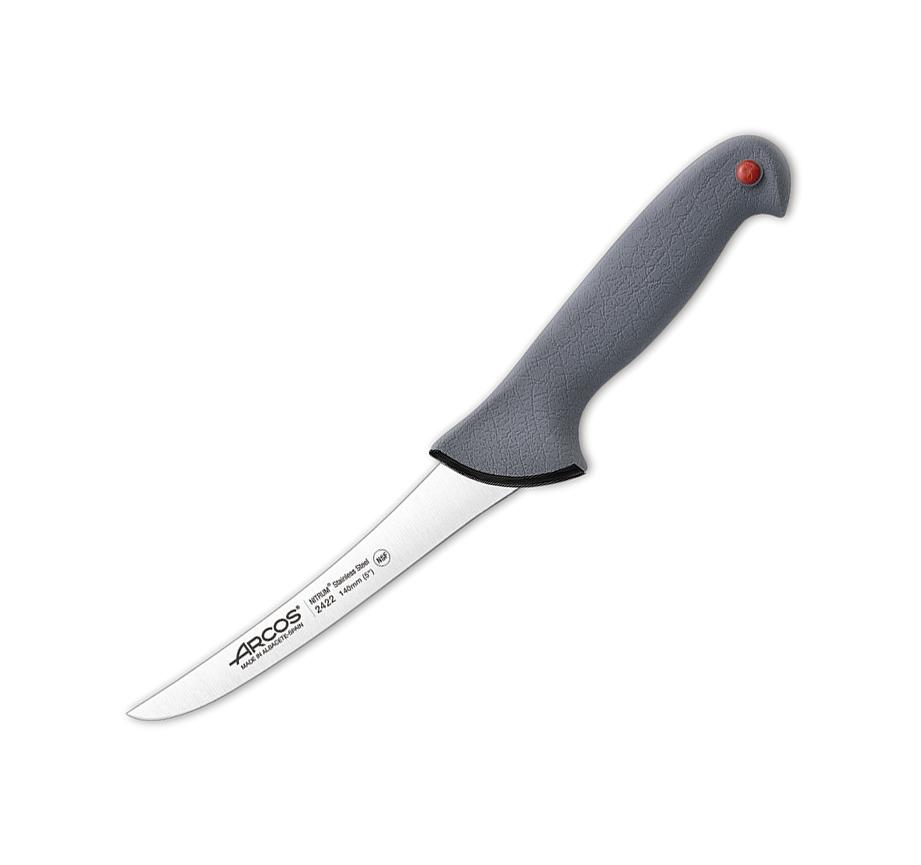 Cuchillo deshuesador curvo con hoja de 14 cm Arcos Colour prof