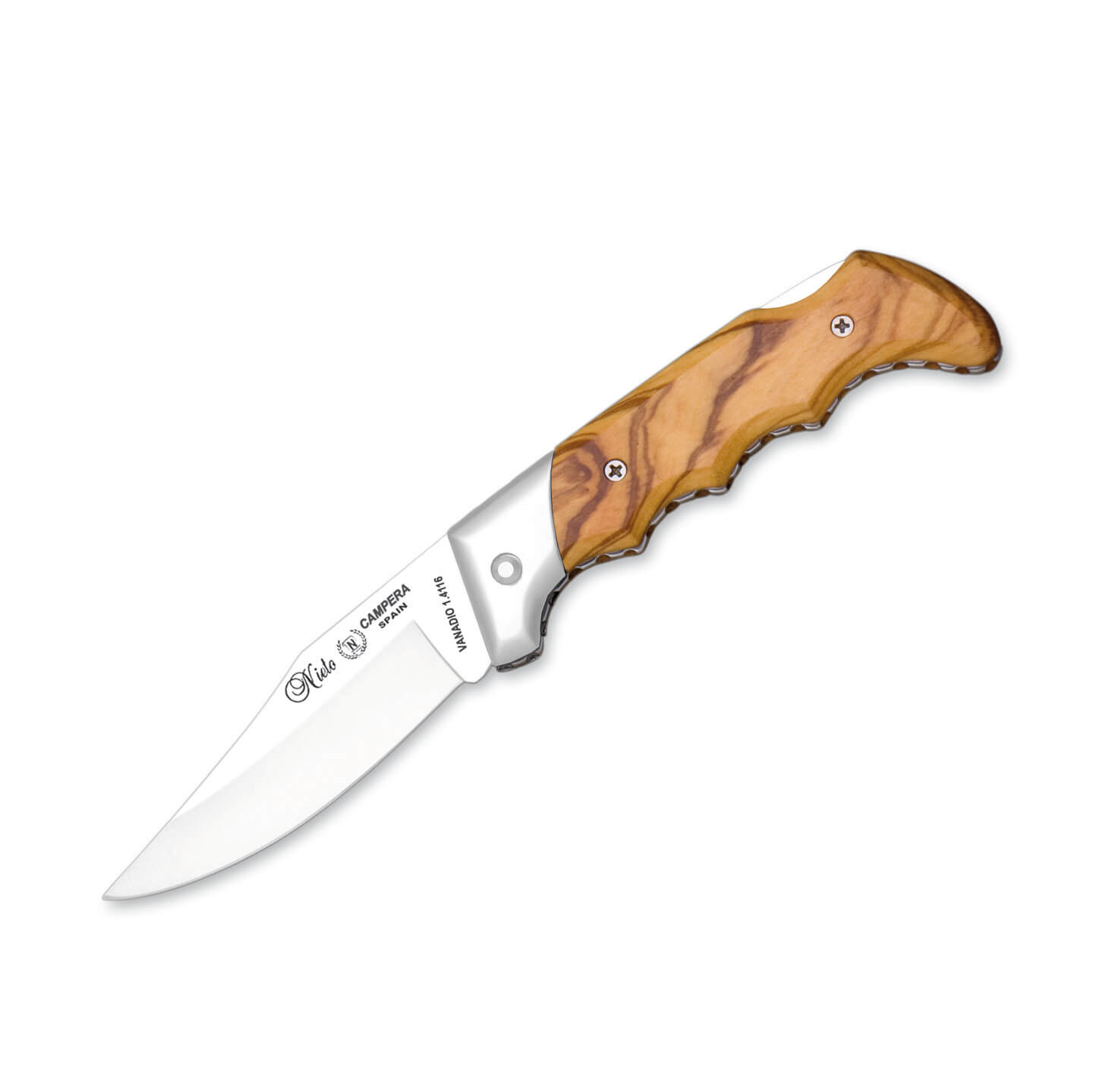 Nieto Campera pocket knife with 8 cm blade and olive wood handle