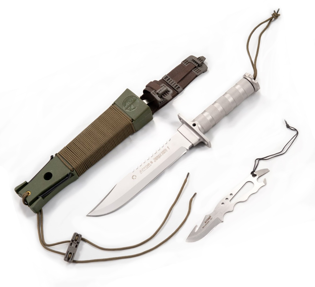 Aitor Jungle King I 16015 Military Knife with satin blade
