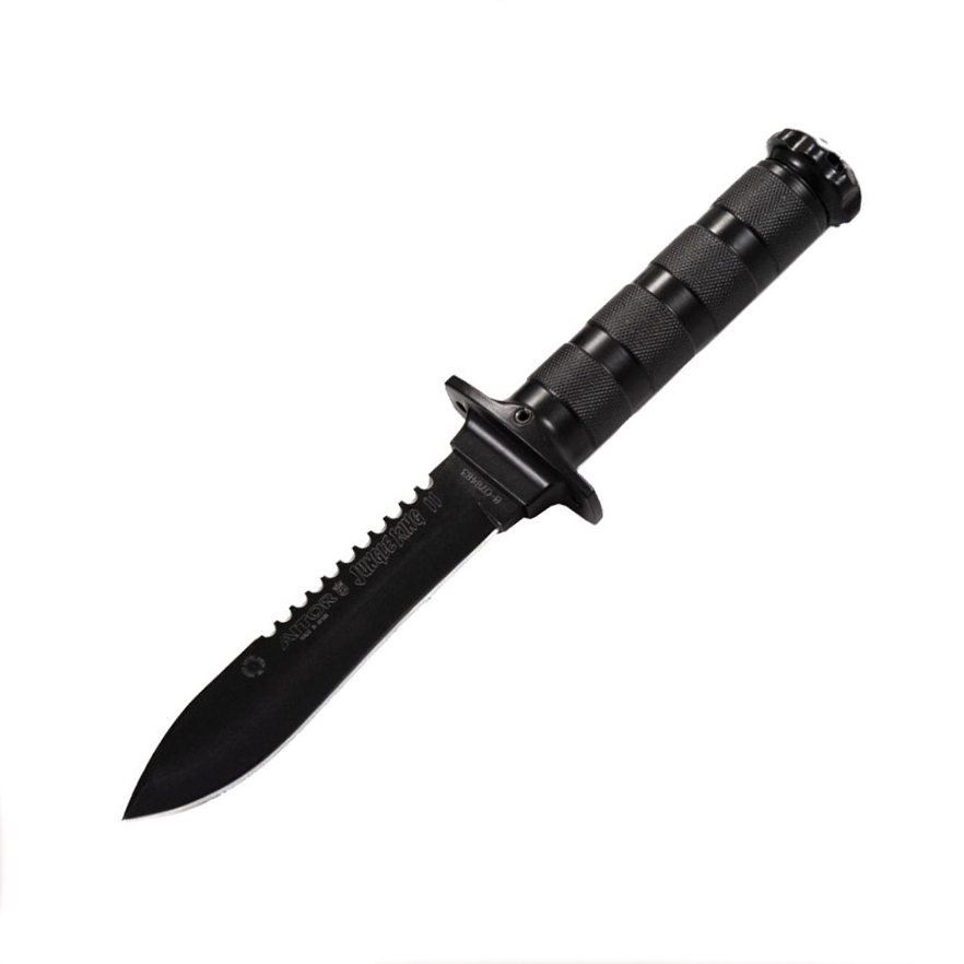 Cuchillo militar Aitor Jungle king II con hoja negra de 13.5 cm 1...