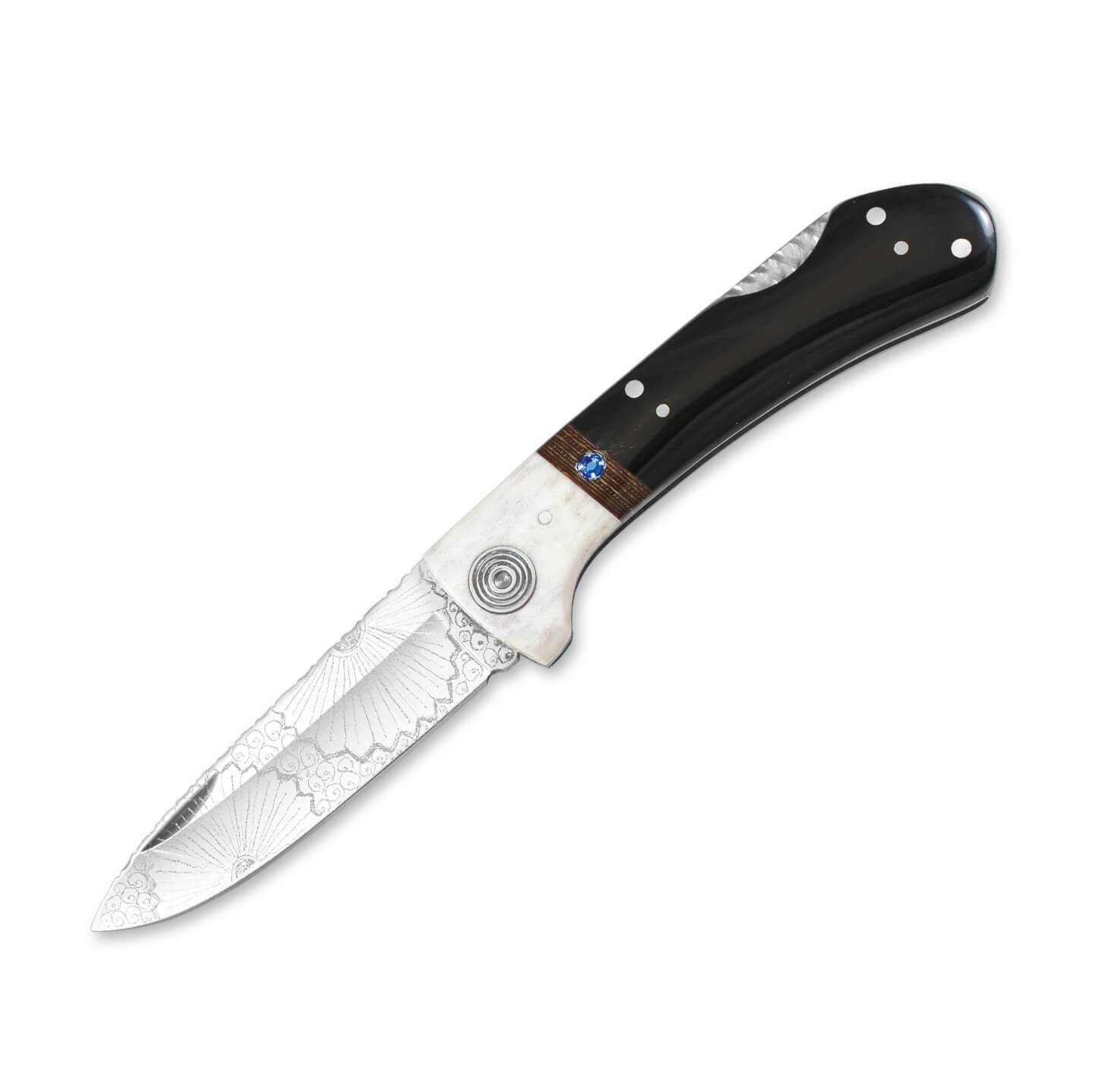 Coltello tascabile da collezione Nieto Artisan linea 8 con manico...