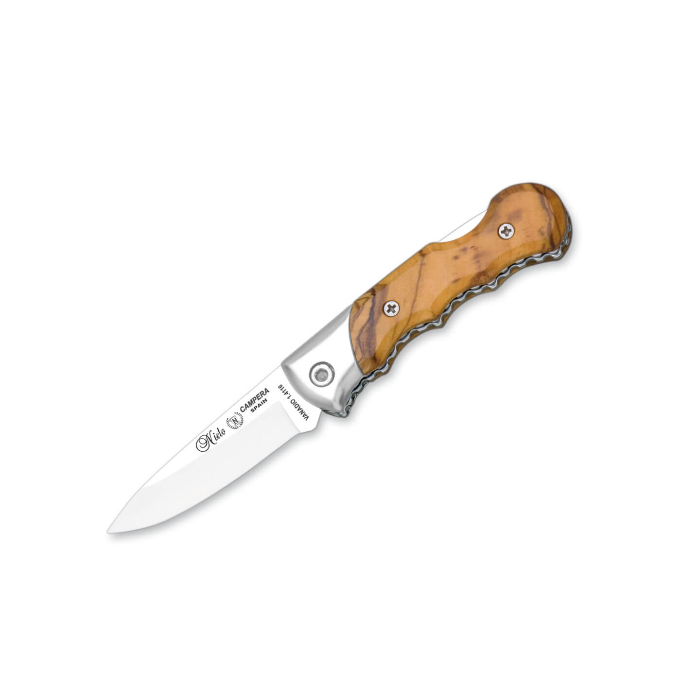 Nieto Campera pocket knife with 5 cm blade and olive wood handle