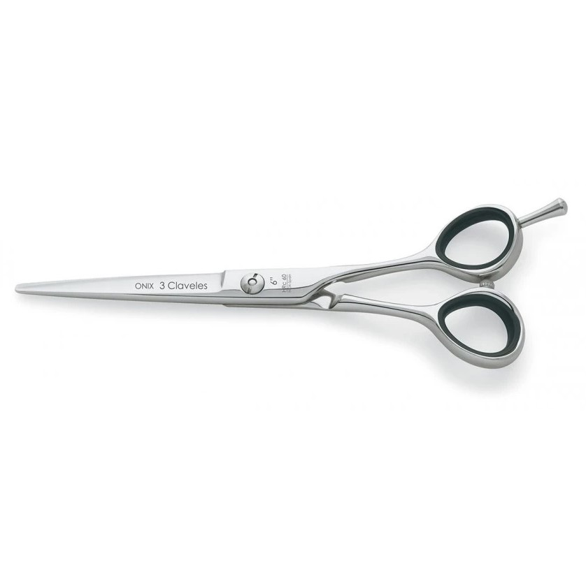Onix 6-Zoll-Friseurschere mit 3 Claveles-Rasierkante