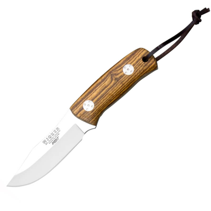 Joker Rabbit Bushcraftmesser mit Bocote-Holzgriff