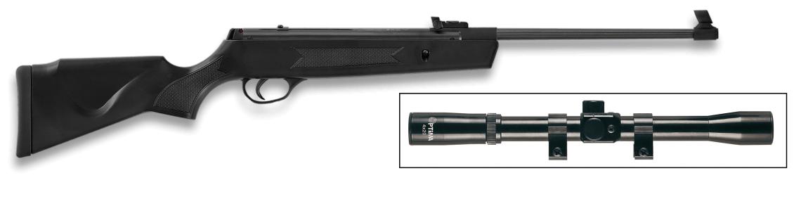 STRIKER JUNIOR Druckluftgewehr-Bausatz Kaliber 5,5 mm mit Zielfer...