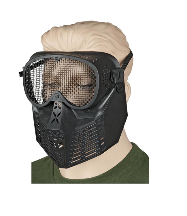 ALBAINOX Masque en PVC de couleur noire ornementale 34238