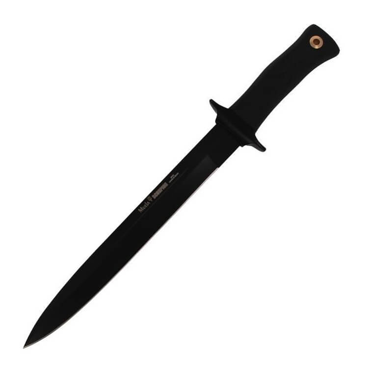 Muela Scorpion-26N Jagdmesser mit schwarzem Gummigriff und 26 cm ...