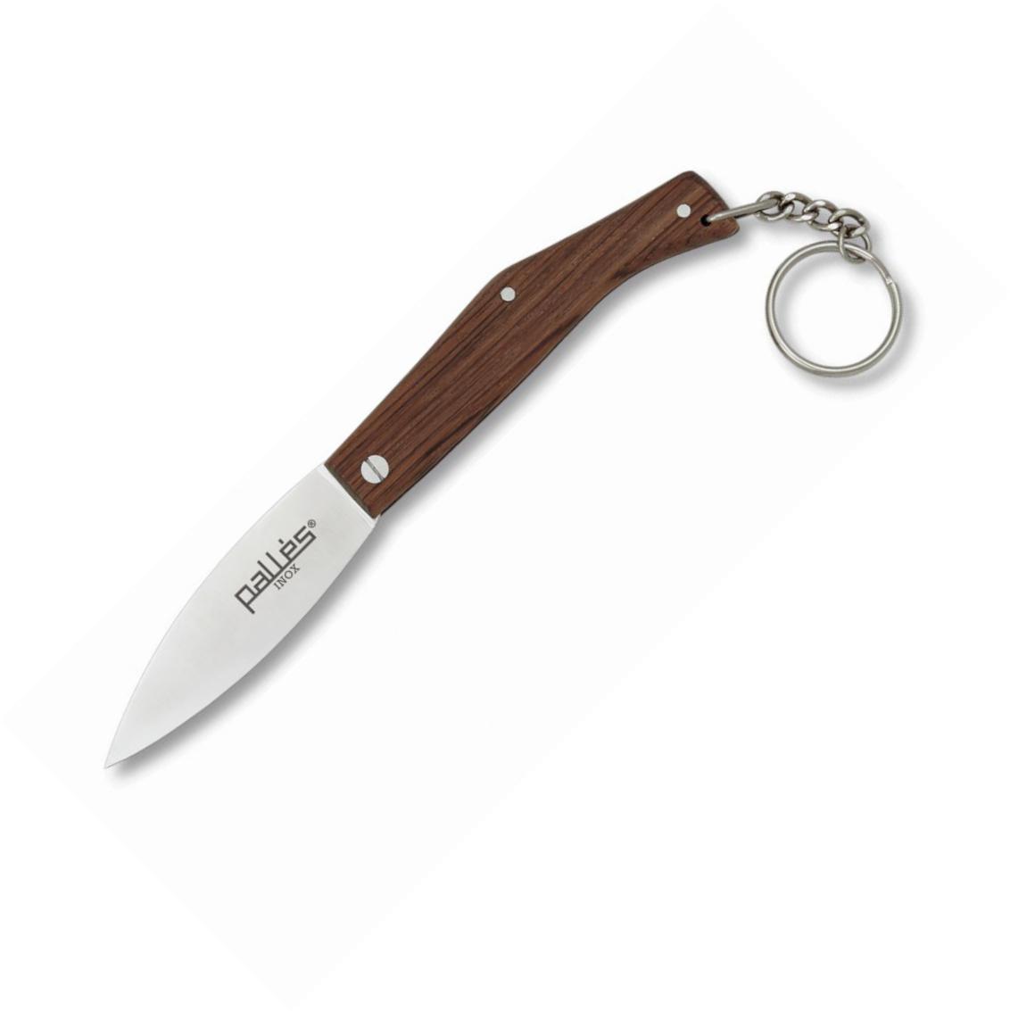 Blister de 12 Facas Chaves PALLÉS Nº000 de Madeira, lâmina de 5 c...