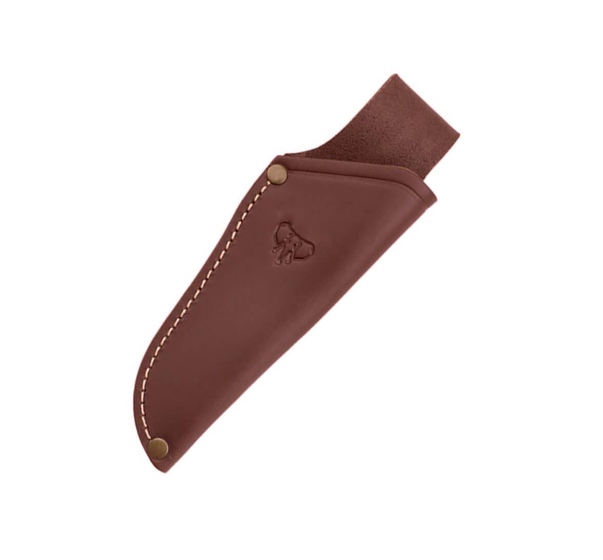 Couteau de chasse Cudeman avec manche en micarta blanc et lame de 9 cm