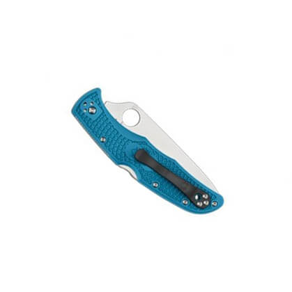Coltellino Spyderco Endura 4 con lama VG10 e manico FRN blu