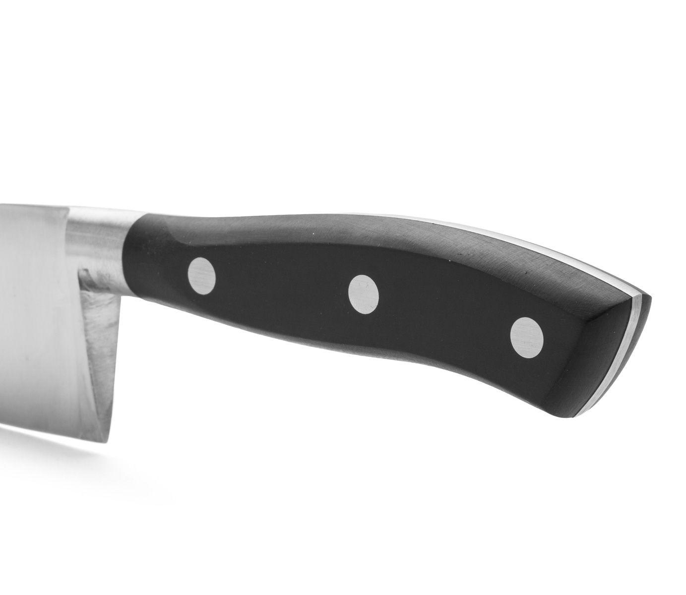 Cuchillo cocinero Arcos Riviera Negra con hoja de acero NITRUM de 25 cm