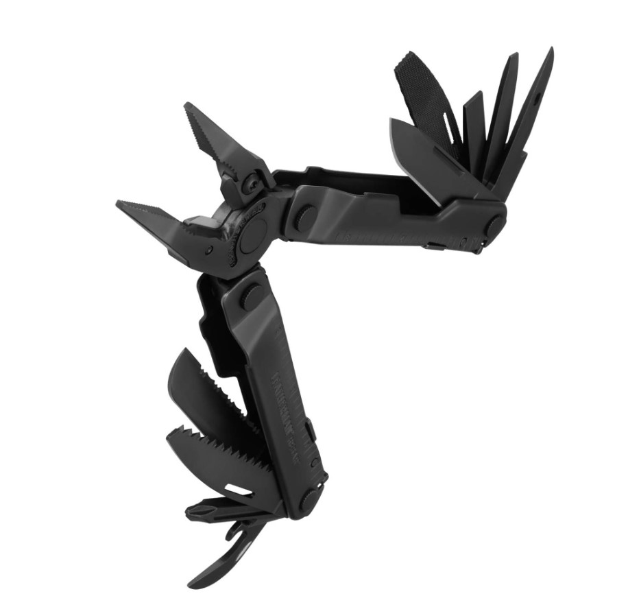 17-Funktions-Schwarzoxid-Lederman-Rebar-Multitool-Zange