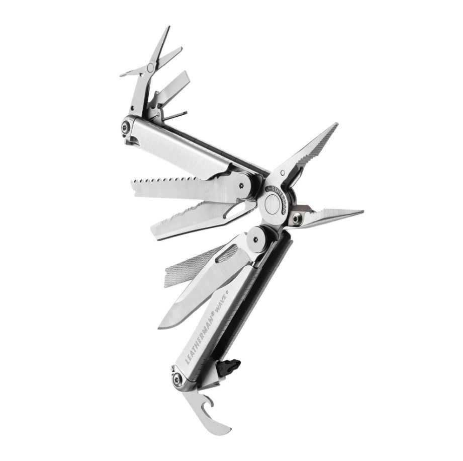 Leatherman Wave+ Multifunktionszange mit 18 Funktionen