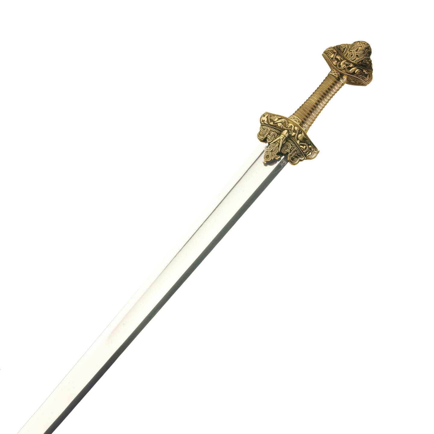 Wikingerschwert von Erik dem Roten mit Bronzegriff Marto 543