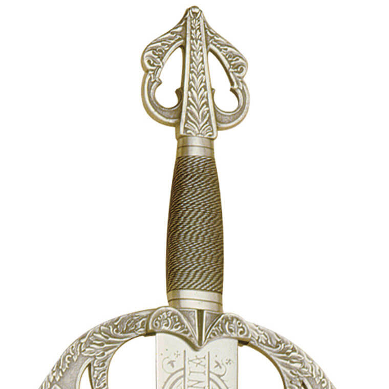 Tizona del Cid Bronzeschwert mit gravierter Klinge Marto 383