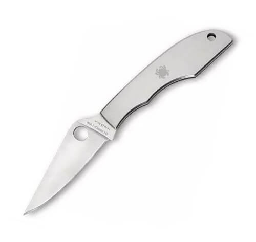 Spyderco Grasshopper Taschenmesser mit Sandvik 12C27 Stahlklinge
