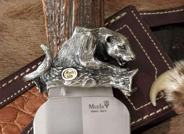 Coltello Muela Big Five Leopard Collection