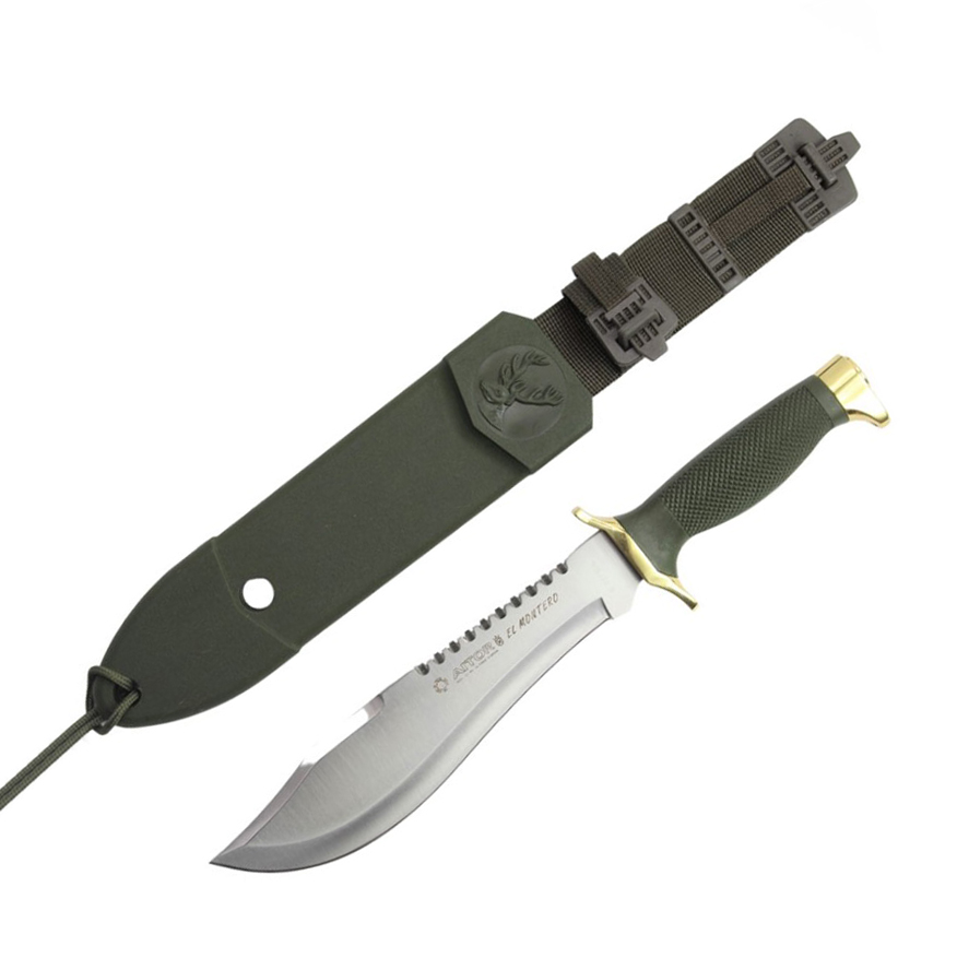Coltello Militare Aitor Montero 16011 con lama satinata