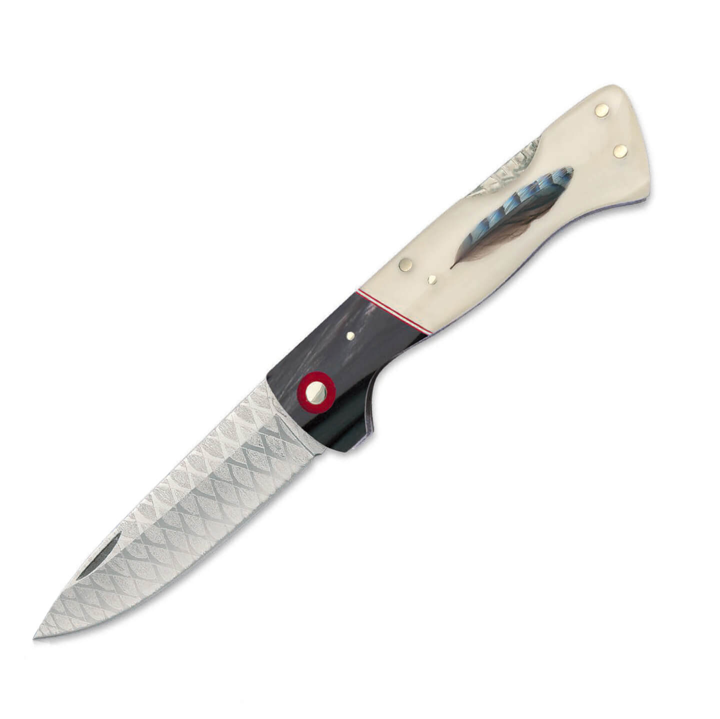 Nieto Artesanal line 16 collection folding knife with methacrylat...