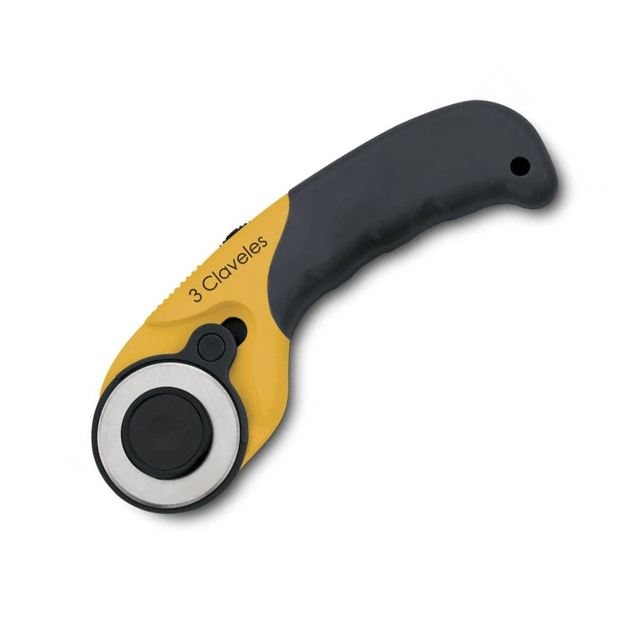 Cortador rotativo com cabo Soft TPR 3 Claveles