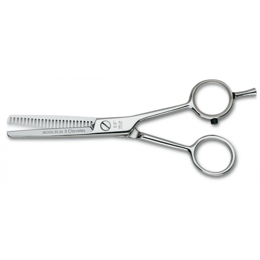 Skool ES 5,5" Friseurschere aus Edelstahl 3 Claveles