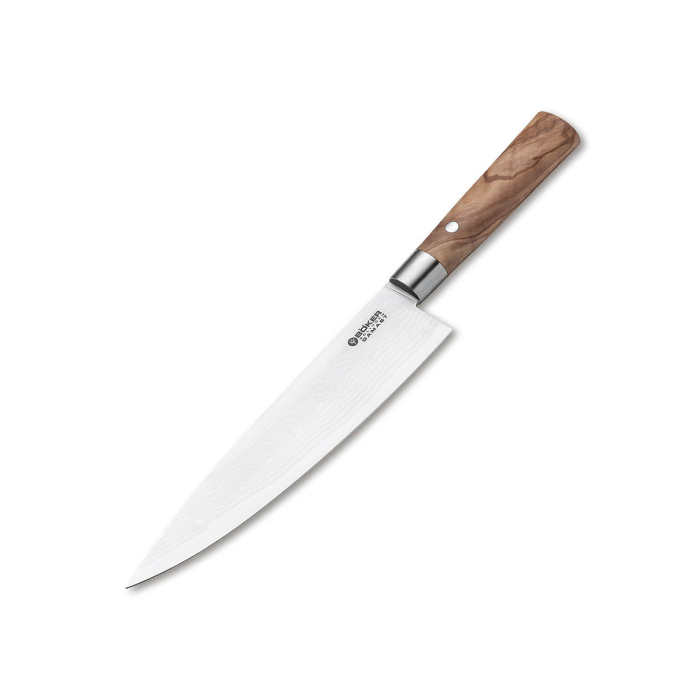 Couteau de chef grand Damascus Olive Large de Boker