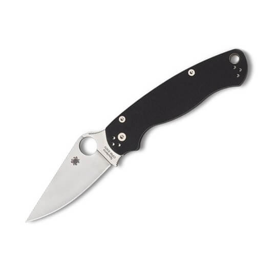 Spyderco Para Military 2 mit G10-Griff und 8,6 cm langer Klinge a...