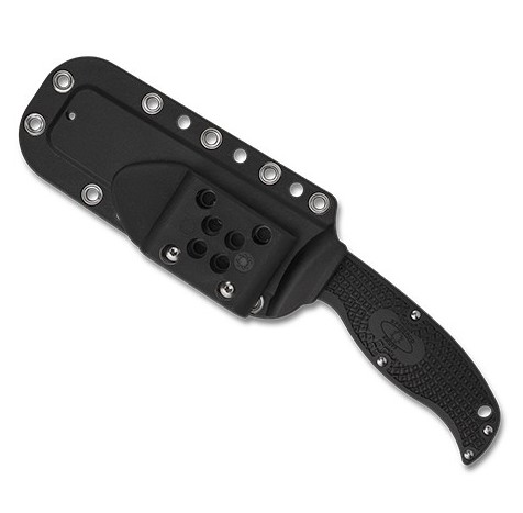 Faca Spyderco ENUFF 2 com cabo FRN preto e lâmina VG10