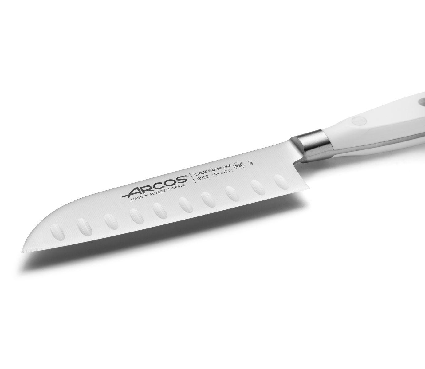 Arcos Riviera Blanca Santokumesser mit 14 cm Klinge