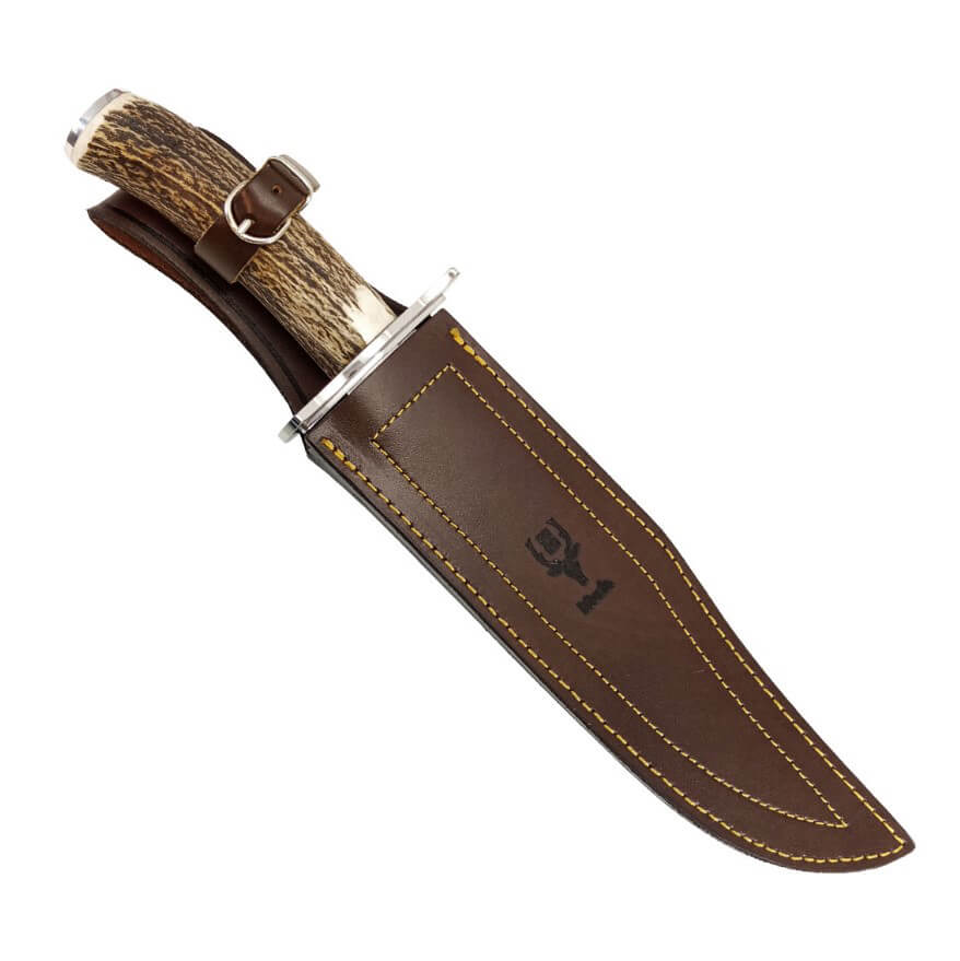 Magnum 23To Bowiemesser mit Griff aus Hirschgeweih und 23 cm Klinge