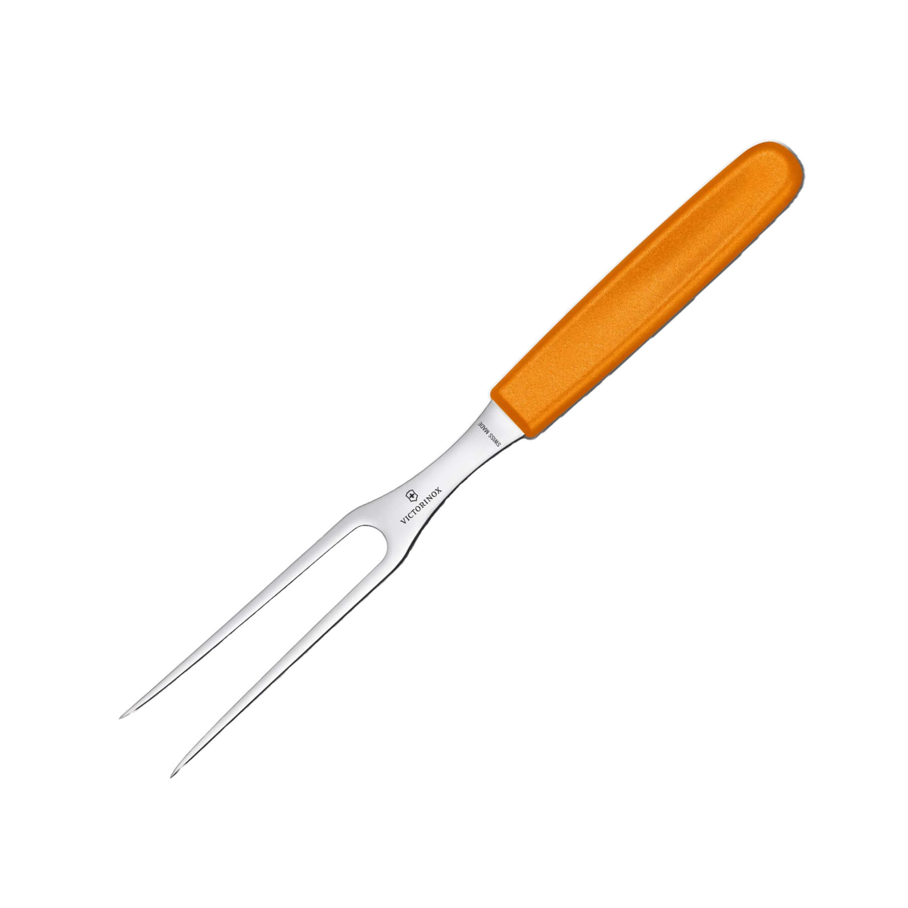 Victorinox Tranchiergabel mit orangefarbenem Polypropylengriff un...