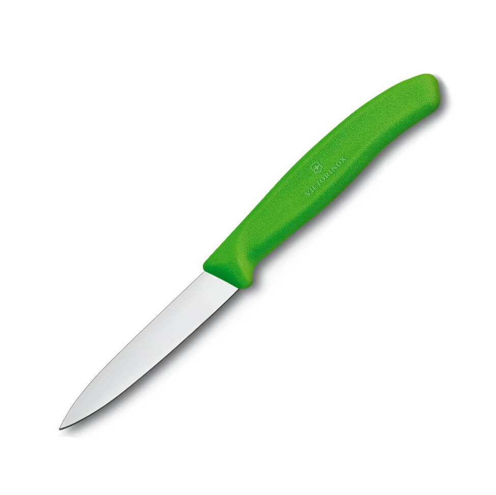 Blister de 2 couteaux à légumes classiques Victorinox pointe liss...