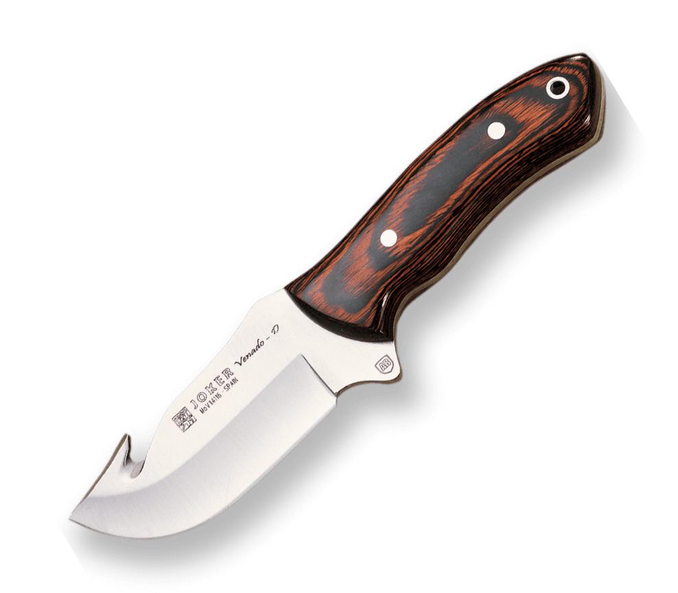 Cuchillo de desollar Joker Venado con puño de estamina