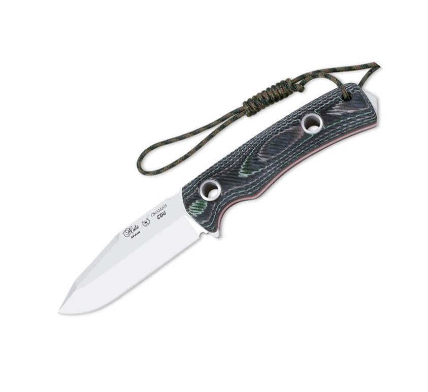 Nieto Chaman CDU Einsatzmesser mit schwarzem Katex-Griff