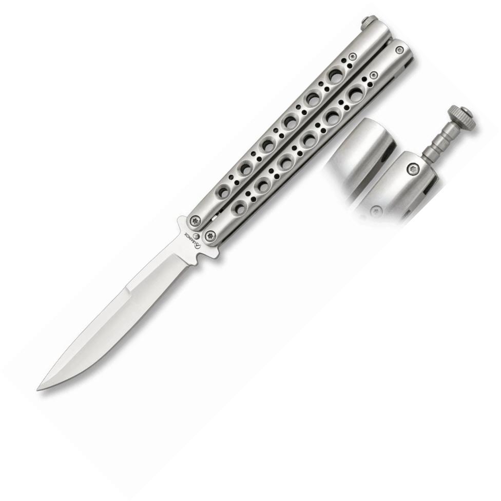 Navaja Abanico ALBAINOX de acero inox con hoja de 11.2 cm