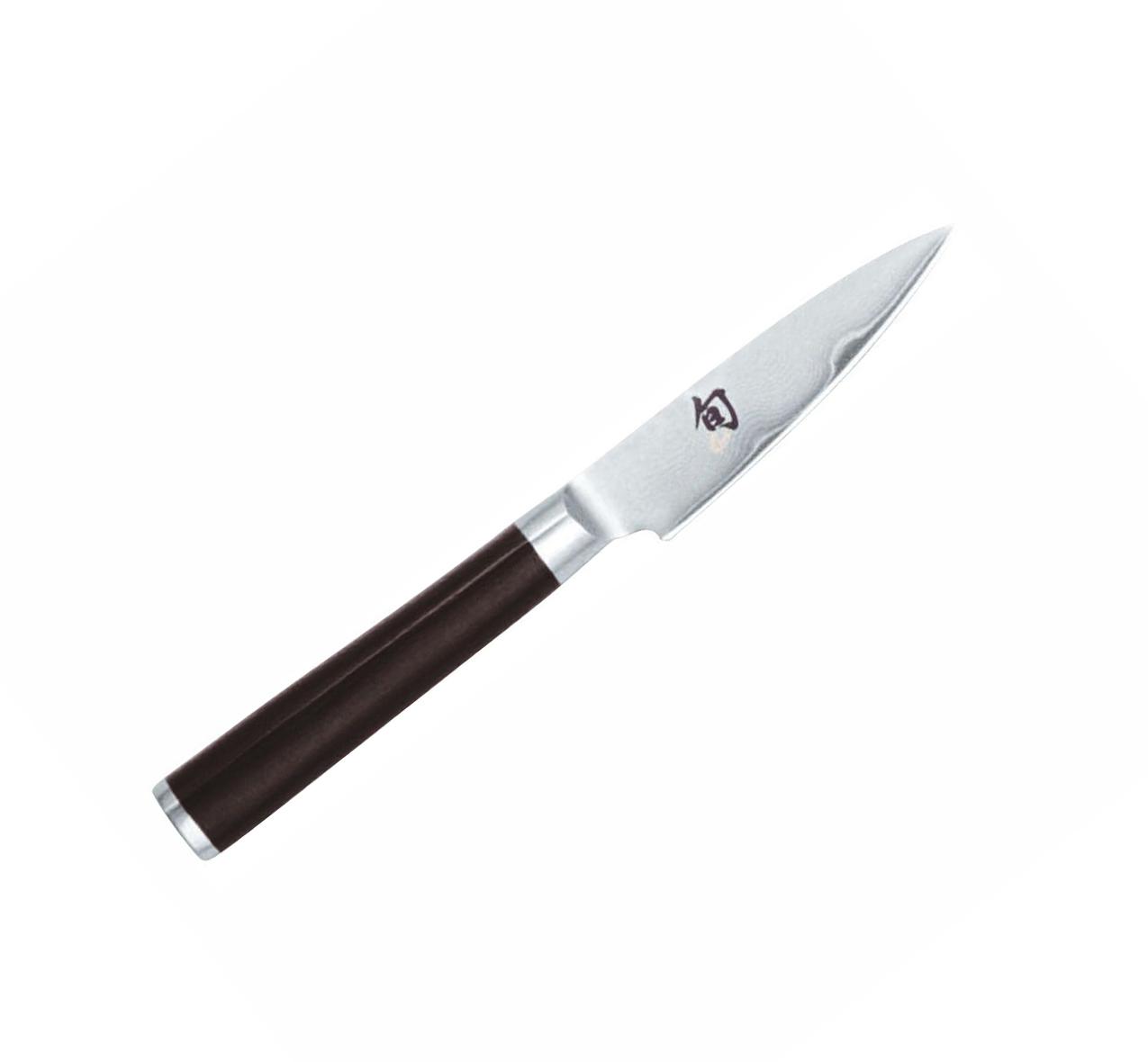 Kai Shun Classic Damast Schälmesser mit Pakka-Holzgriff