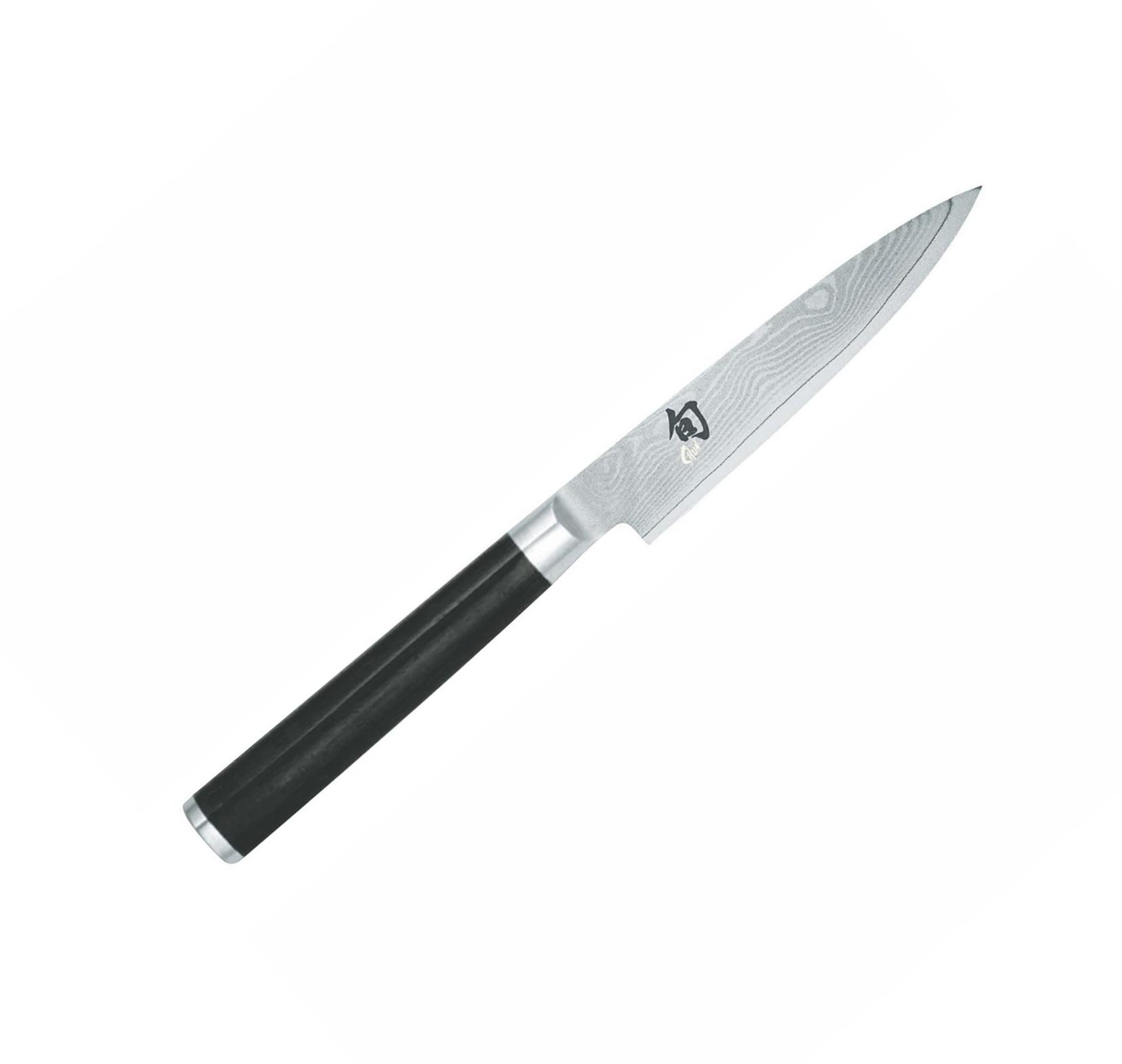 Kai Shun Classic Damast Schälmesser mit Pakka Holzgriff und 10 cm...