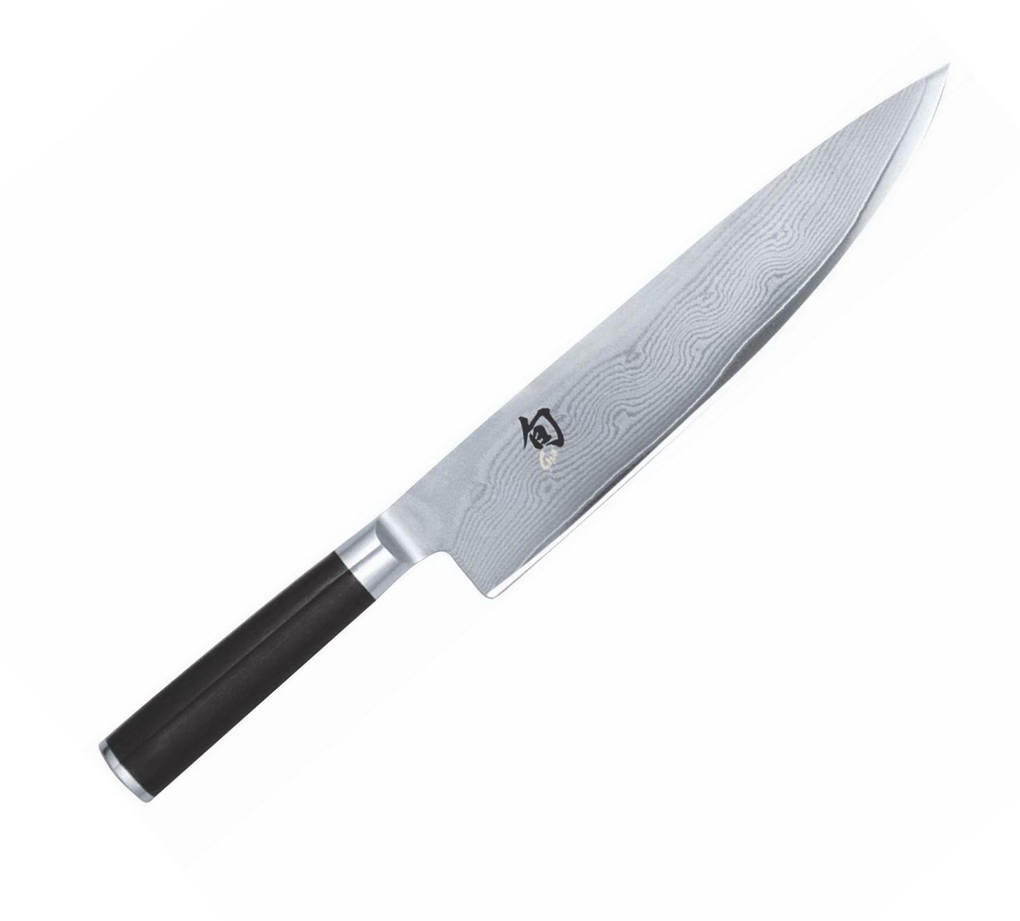 Kai Shun Classic Damast Kochmesser mit Pakkaholzgriff und 25 cm K...